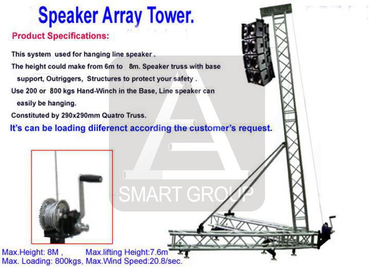 Speaker Truss Towers