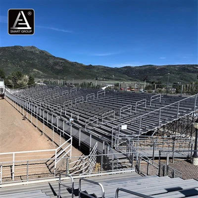 สหรัฐอเมริกาแบบพกพาอัฒจรรย์ชายหาดสูงอัฒจรรย์ที่นั่งอลูมิเนียมอัฒจันทร์ที่นั่ง