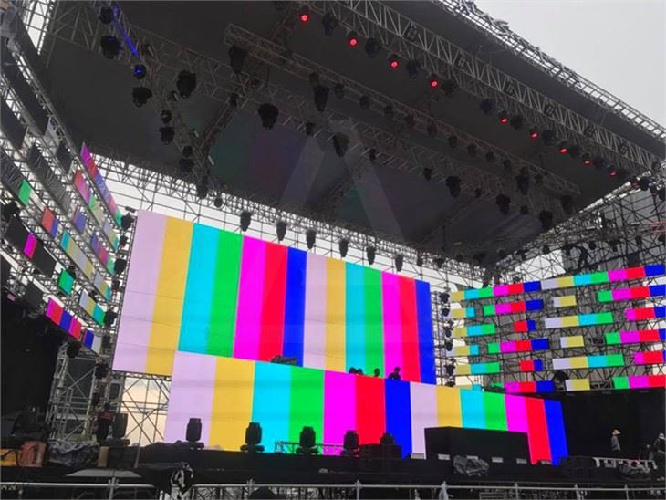 Aluminum Concert Spigot Truss