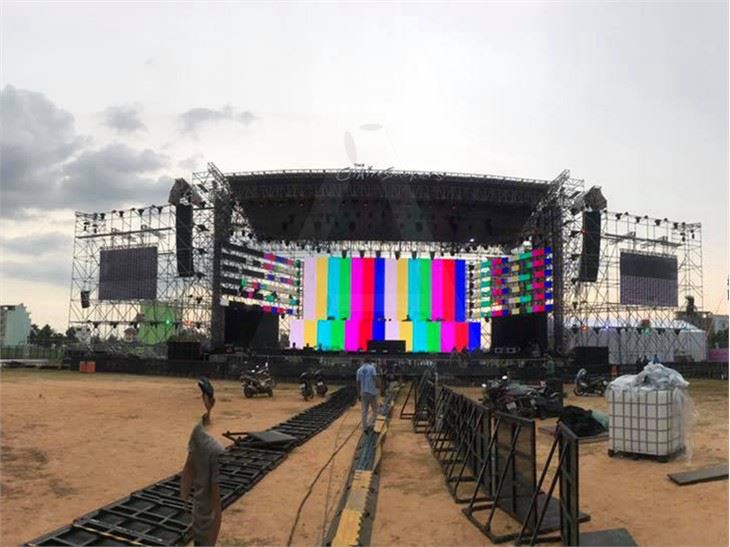 Aluminum Concert Spigot Truss